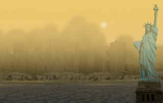 Illustration for article titled What if New York City was transported to another planet?